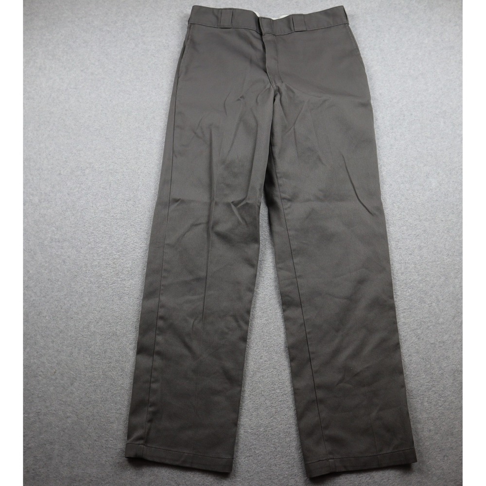 Dickies Pants Mens 34x34 874 Original Fit Flex Taupe Straight Workwear Khaki